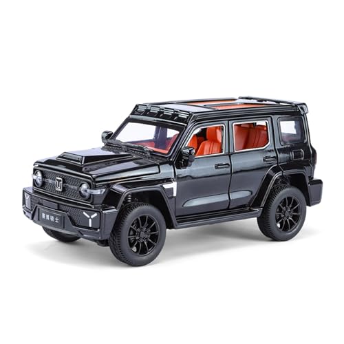 Voiture Tank 300 Cyber Black Knight 1/24 miniature de collection en alliage