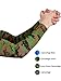 Mudder 8 Pairs Unisex UV Protection Arm Cooling Sleeves Ice Silk Arm Cover (Black, Knitted Ice)