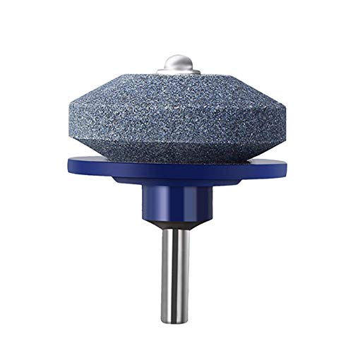 Funvolution Lawn Mower Blade Sharpener Universal for Any Power Drill/Hand Drill,Mower Blade Sharpener for Lawn Mower & Mower Blades