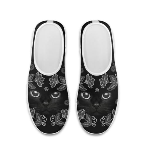 JoyLamoria Womens Floral Skull Print Low Top Lightweight Walking Shoes Girls Go Easy Travel Shoes Art Comfy Sneakers