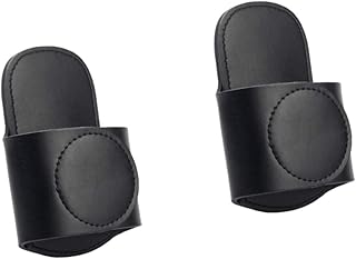 iplusmile 2pcs Stethoscope Storage Case Stethoscope Holder Hip Clip Stethoscope Holder for Doctor Stethoscope Holster Leather Holster Nurse Accessories Tape Measurer Stethoscope Protector