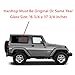 Passenger Right Side Quarter Window Quarter Glass Compatible with Jeep Wrangler 2011-2017 / Wrangler JK 2018 2-Door Utility Models