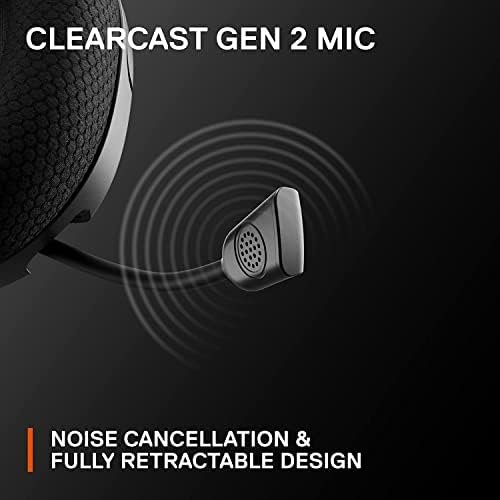 SteelSeries Arctis Nova 1X – Multi-Platform Gaming Kulaklık – Hi-Fi Sürücü – 360° Surround Ses – Memory Foam Kulak Yastıkları – Gürültü Önleyici Mikrofon, Xbox, PC, PS5, PS4, Switch - Görsel 7