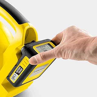 Kärcher 18 V Akku-Laubbläser LBL 2 Battery, Luftgeschwindigkeit: 210 km/h, abnehmbares Blasrohr, Flachdüse mit Kratzkante, Gewicht: 2 kg, verwendbar mit dem Kärcher 18-V-Akku, ohne Akku