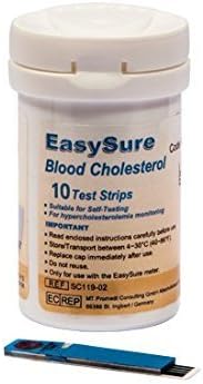 Blood Cholesterol Test Strips (10)
