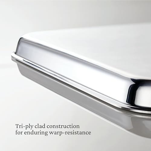 Hestan-OvenBond-Collection-Tri-ply-Half-Sheet-Pan-13-Inch-x-18-Inch Hestan OvenBond Collection Tri ply Half Sheet Pan 13 Inch x 18 Inch