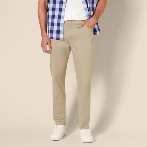 Image of Amazon Essentials Men's 5-Pocket Stretch Twill Pants