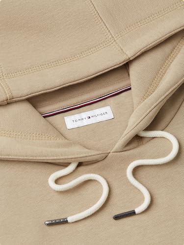 Image of Tommy Hilfiger Men's Medium Weight Fleece Hoodie Sweatshirt With Embroidered Logo, Also Available in Big & Tall