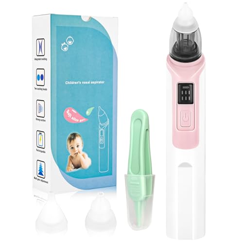 Image of Nasal Aspirator for Baby Electric Nose Aspirator for Toddler Baby Nose Aspirator (Pink)