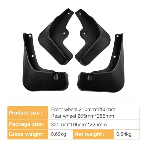 Guardabarros para coche CX-4 2020-2023 y Accesorios para Guardabarros contra Salpicaduras Auto 7