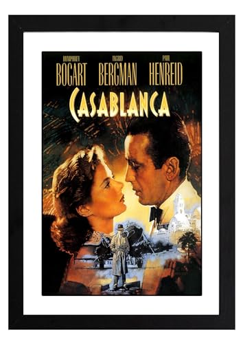 Affiche encadrée Casablanca A5 impression haute définition