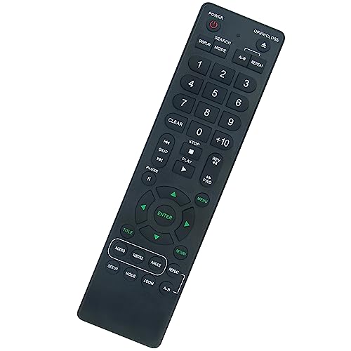 Télécommande NA654 de remplacement pour DVD Emerson EWD7001 EWD7002 EWD7003