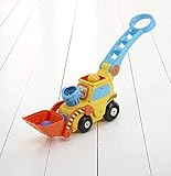 VTech POP and Drop Digger, Educational Push Along Digger for Toddler, Toy Gift for 12 Months to 2 3 Years Boys and Girls. English Version - Image 10