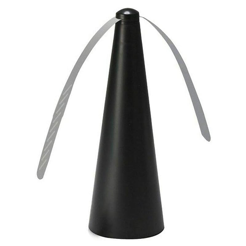 Drumstone (𝟏𝟎 𝐘𝐞𝐚𝐫𝐬 𝐖𝐚𝐫𝐫𝐚𝐧𝐭𝐲 Fly Repellent Fan for Tables | Portable Fly Deterrent for Outdoor & Indoor Use | Keeps Flies Away from Food | Ideal for BBQs, Picnics, Camping & Dining