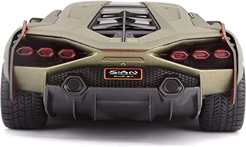 FEXXA 1:32 Lamborghini Sian FKP 37 Green Die-cast Car with Sound and - Image 5