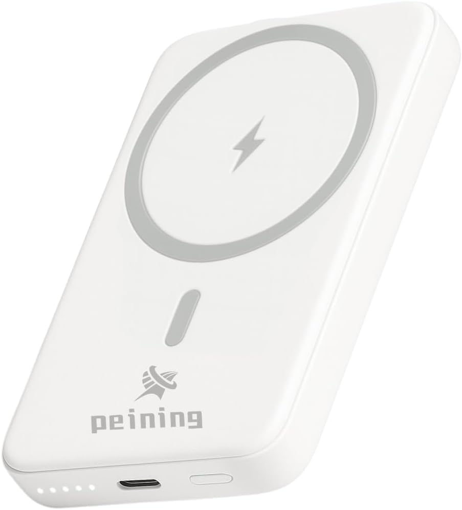 Power Bank 10.000 mAh, Carregador Portátil Turbo por Indução Carr...