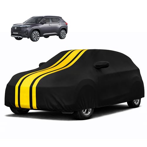 Image of Autofy Car Cover Waterproof CARIZMA for Honda Elevate [Year 2023 Onwards] - Elevate Car Cover Dust & UV Protection Elevate Car Body Cover with Mirror Pocket Soft Cotton Lining