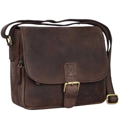 Sac Bandoulière iPad 10.1 Pouces STILORD, le petit sac cuir pratique