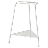 Blanc, acier, tréteau, revêtement en poudre époxy/polyester