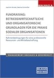  Fundraising: Betriebswirtschaftliche und organisatorische Grundlagen für die Praxis sozialer Organisationen: Rahmenbedingungen für eine professionelle ... Blaue Reihe Sozialmanagement