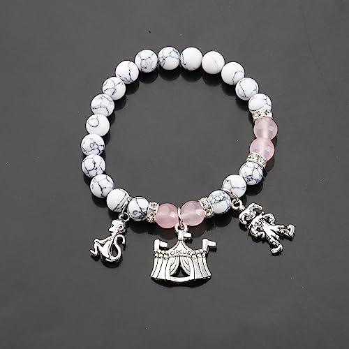 TGBJE Circus Lovers Circus Themed Gift Life Is A Circus Enjoy The Show Circus Charm Bracelet Circus Showman Inspired Gift Circus Tent Jewelry3