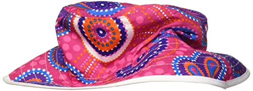 Baby Banz Baby-Girls Infant Banz Upf 50+ Reversible Hat Dandaloo Pink