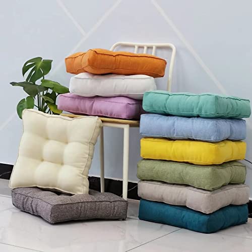 Cojín acolchado de suelo con asiento curvado versátil de 50 cm 8
