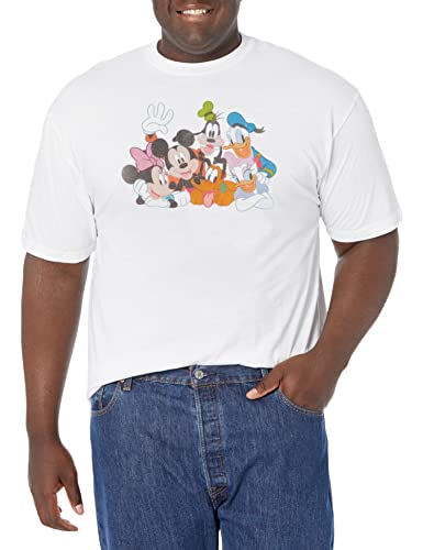 T-Shirt Mickey Disney Homme Anti Retrecissement Coton Confortable Durable