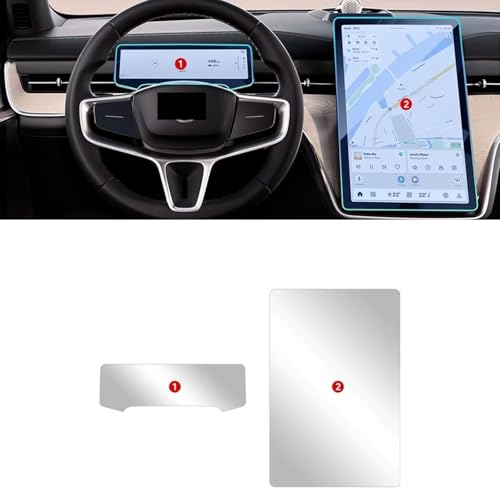 Protection d'écran compatible avec Polestar 3 anti-rayures tactile fluide