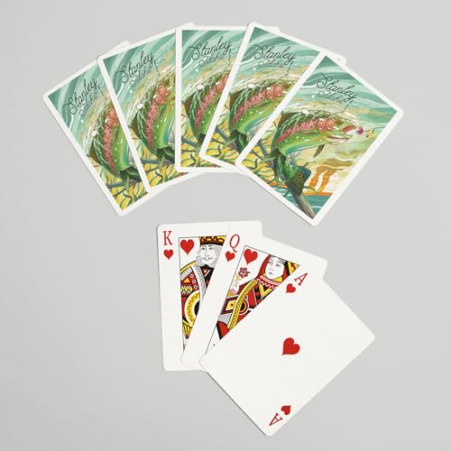 Baraja de 52 cartas Poker Stanley Idaho Lantern Press miniatura 7