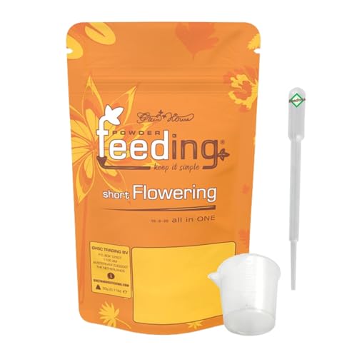 Weedness Green House Feeding Short Flowering 50 Gramm - NPK Dünger Grow Anbau Indoor Erde Flüssigdünger Organischer Bio