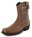 Produktbild Mayura Boots Unisex Stiefel MB005 Lederstiefelette Lederschuhe Braun 39 EU