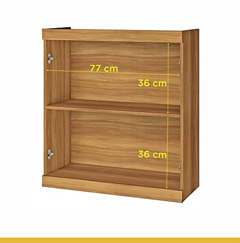 Armário Aéreo 2 Portas Burguesa Premium 80cm Nesher