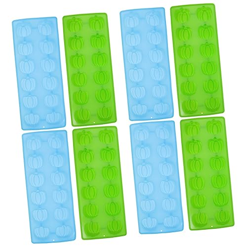 Cabilock 4 Sätze Kürbisform Mit Gelee Gefüllte Creme Loom Bänder Mini Kuchenformen Fondant Bonbon Form Kreis Scheibenformen Kuchenabdruckbuchstaben Mousse Spatel Softies 2 Stück * 4