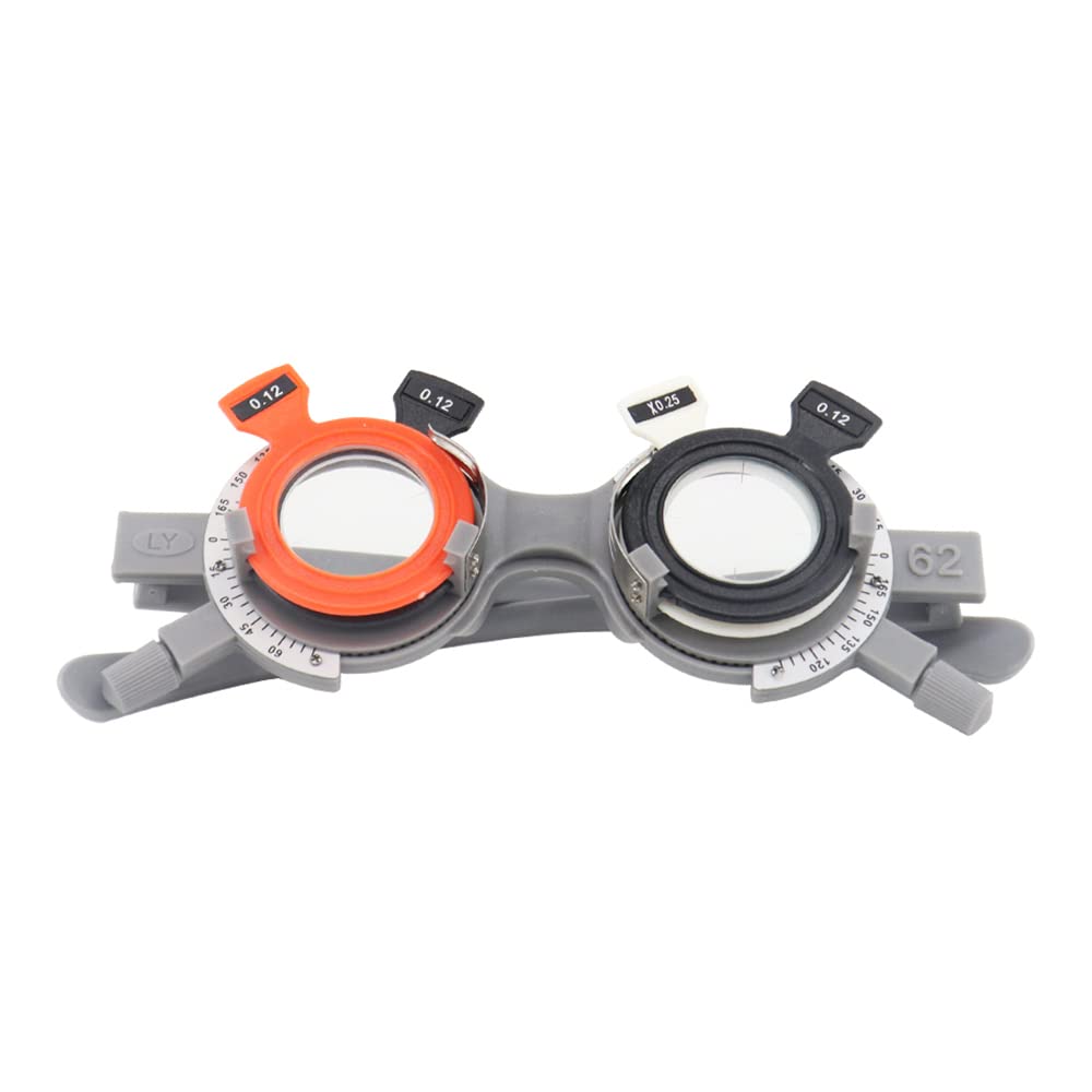 AIST-HUAHUI Set di 266 Lenti di Prova con Plastica Anello di Prova Lens Set Alluminio Caso Box Trial Frame