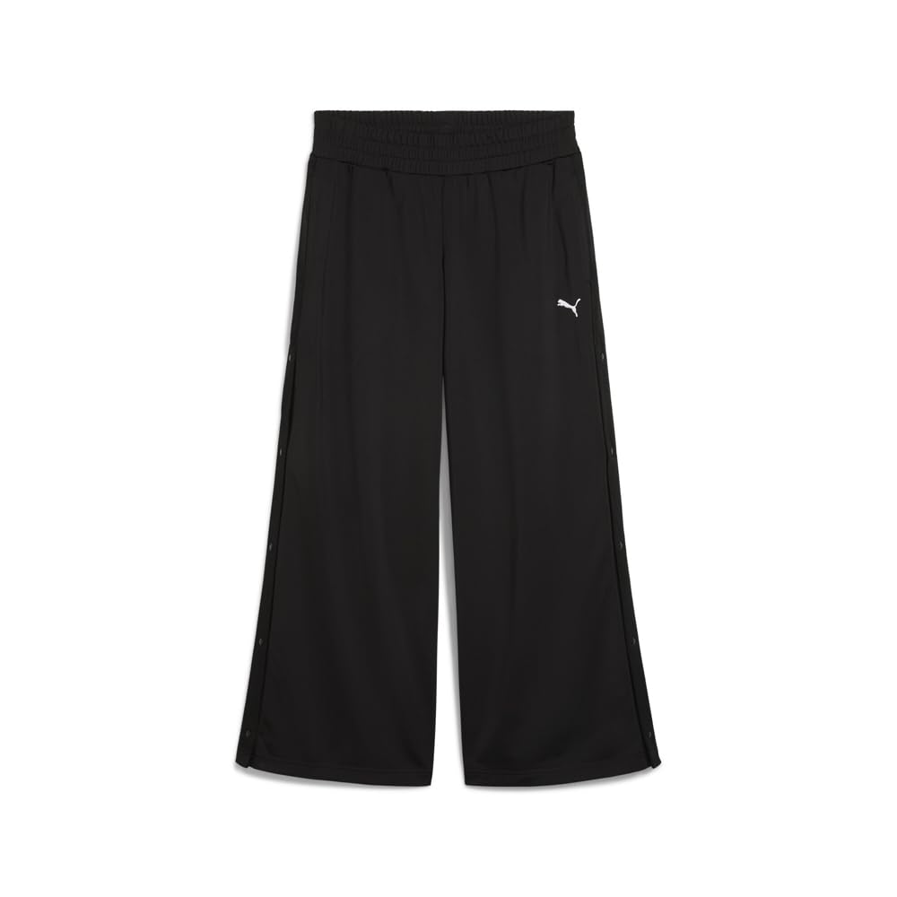 PUMA Womens Wardrobe Essentials Popper Pants Casual - Black