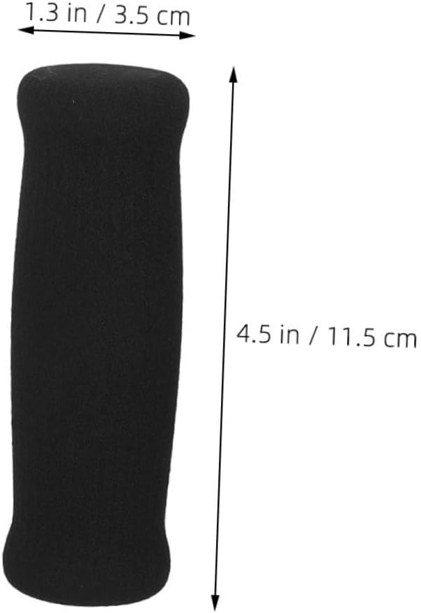 2pcs Thick Foam Walking Stick Cane Handle Grips Anti-Skid Sponge Grip Replacement for Elderly Disabled