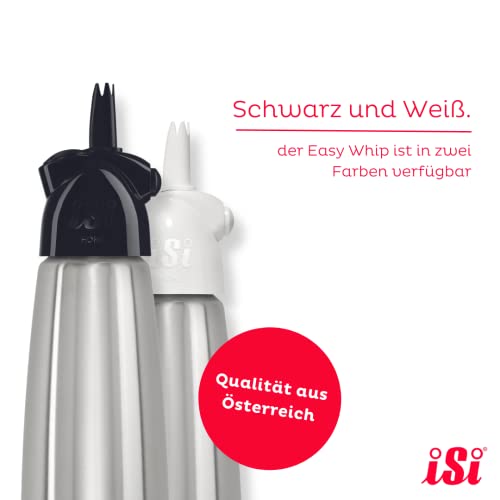 Isi Easy Whip Plus Mini Cream Whipper, 1 Pint, Stainless Steel/White #TOP4