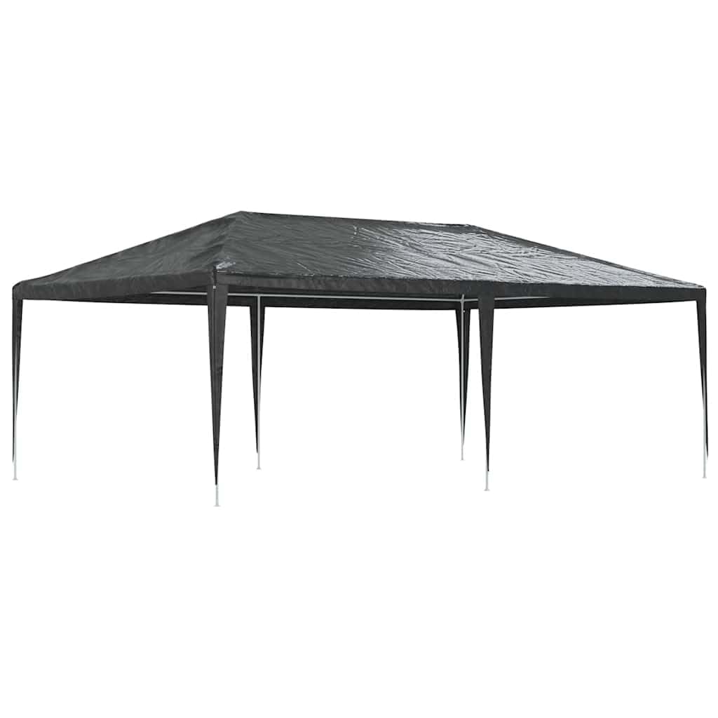 vidaXL Profi Partyzelt UV-beständig Wasserbeständig Pavillon Festzelt Gartenpavillon Gartenzelt Anthrazit 4x6m