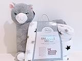 Little Miracles Snuggle Me Too! 2-Piece Comfy Blanket and Plush Gift Set - Cat