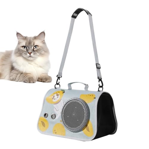 Transportín para Perros - Bolso de Viaje para Mascotas con Asa de Hombro,Bolso Grande Impermeable con Correa De Hombro para Excursiones Cortas Picnic Senderismo Camping