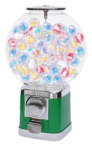 Dispensador de máquina Gumball, 500 bolas, 1.26 pulgadas de diámetro, gran capacidad, dispensador de dulces de 18 pulgadas para tiendas minoristas, parques de atracciones, salas de juegos
