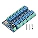16 Channel Relay Module, ESP32-WROOM-32E WiFi BLE DC 5-12V Input 16 Relay Output Board for Smart Home Automation IoT Control and Secondary Development