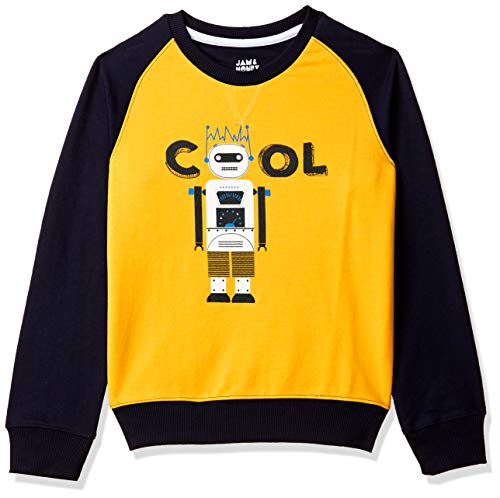 Amazon Brand – Jam & Honey Boys Lightweight Sweatshirt