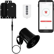 YoLink X3 Version Outdoor Alarm Controller and SirenFob Kit, Ruggedized Battery-Powered Siren/Alarm/Relay Controller, Up to 1/4 Mile Range, 110dB Siren, Alexa, Google, IFTTT, Hub Required