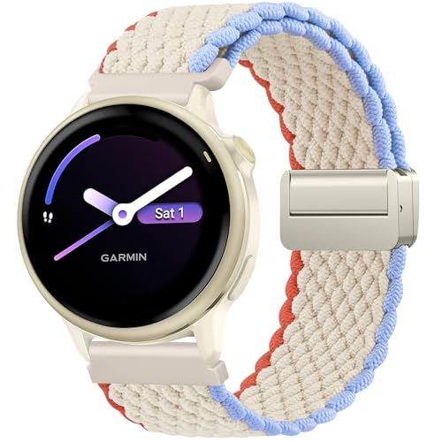 Bracelet montre 20mm en nylon extensible pour le sport et le quotidien actif