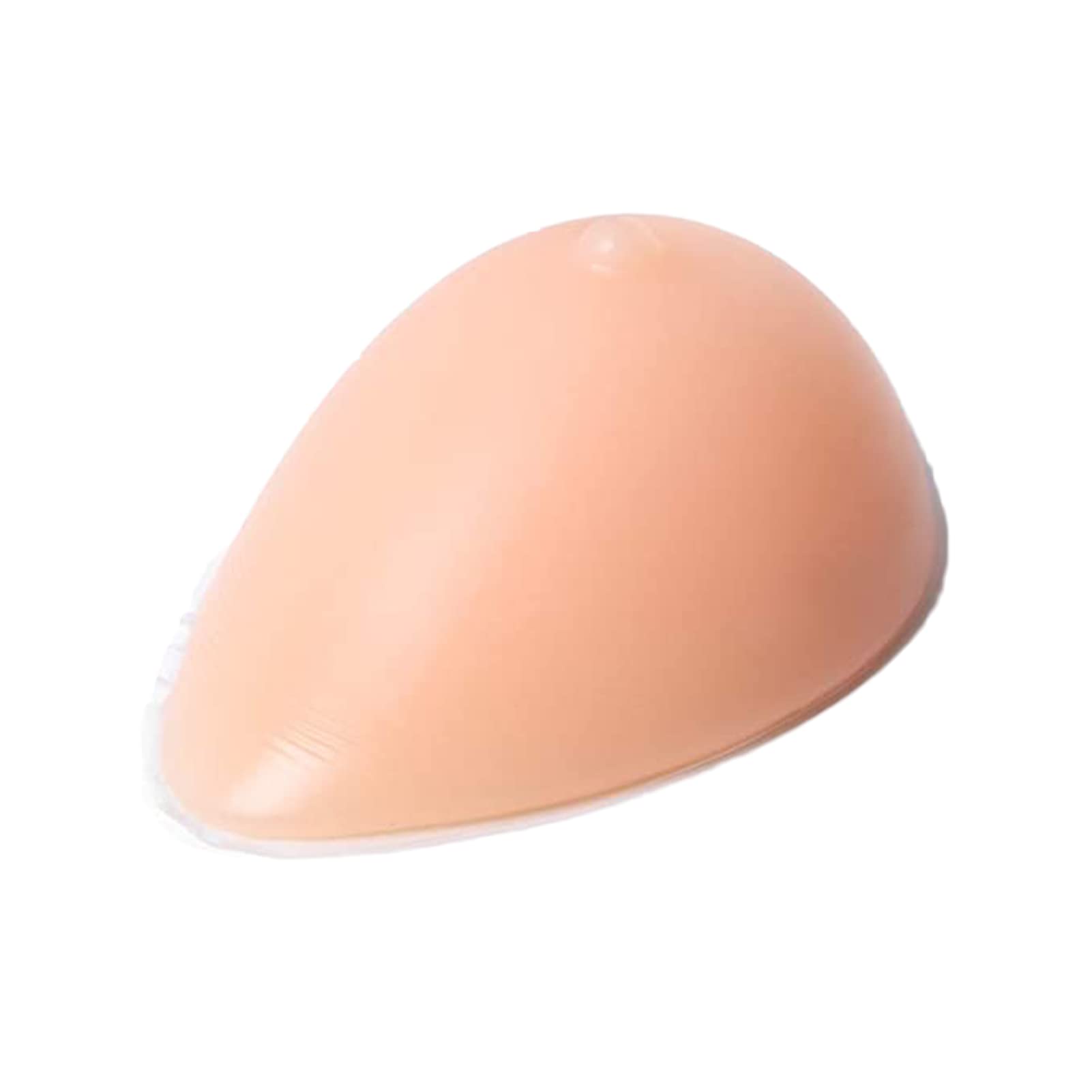 Teardrop Silicone Breast Form 1 Piece, Prosthesis Mastectomy Fake Boobs Enlargement Pads for Men And Women Crossdressers Transgender Cosplay,Nude,C Cup (400g/piece)