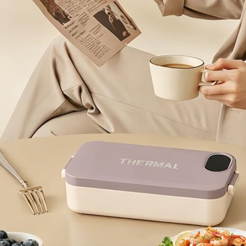 Lonchera calentada recargable TEEKU para comer sano sin microondas y con envase inoxidable 6