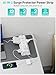 HOPOW Surge Protector Power Strip, 5FT Extension Cord with 12 AC Outlets & 4 USB Ports (2 USB C), Wall Mount, Flat Plug Charging Station, 1700 Joules Surge Protector for Home Office, White