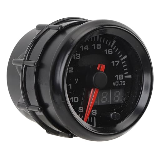 Voltmètre de voiture 52mm pour surveiller la tension DC12V en continu - 2